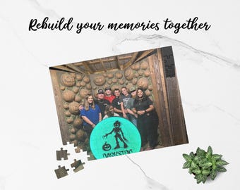 Custom Puzzle Family From Photo, Anniversary Gift, Gift for Mom, Memorabilia Gift, Jigsaw Puzzles, Picture Gift, Personalized Photo Puzzle