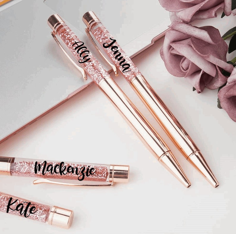 Fancy Pen Bridesmaid Gift Bridesmaid Pens Will you be my image 0