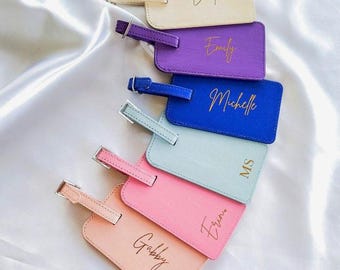 Personalized Luggage Tag | Custom Travel Gift for Mom, Best Friend & Women | Unique Gifts for Travel, Christmas, Birthdays