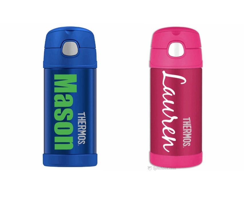 Personalized Text/Logo Sports Thermal Water Bottle 500ml (Pink) – Grizzly  Art Designs