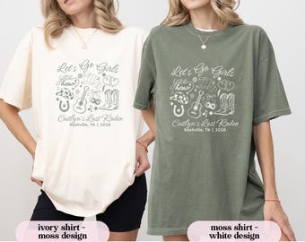 Custom Last Rodeo Bachelorette Shirt, Nashville Nash Bash