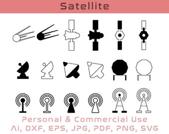 Satellite Vector, Satellite Phases, Satellite ai, Satellite eps, Satellite jpg, Satellite pdf,  Satellite png, Satellite svg,