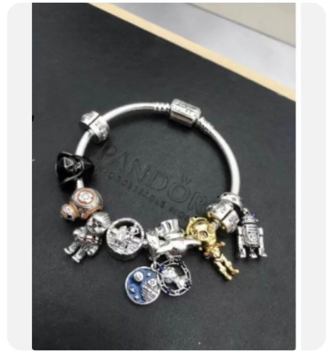 BUNDLE AND SAVE Pandora Star Wars Bracelet and Charms Set Choose