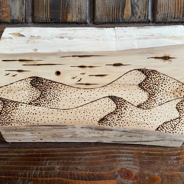Wood Burned Art Etsy