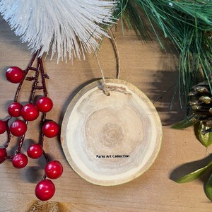 Shenandoah National Park Christmas Ornament Wood Slice Ornaments Shenandoah Virginia Souvenir Shenandoah Souvenir Shenandoah National Park image 8