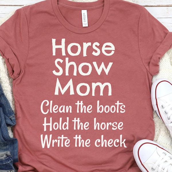 Horse Show Clothing Etsy