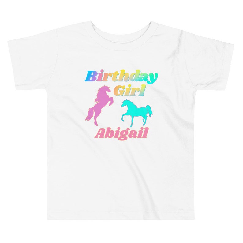 Personalized Horse Birthday Shirt Custom Pony Lover Gift for Etsy