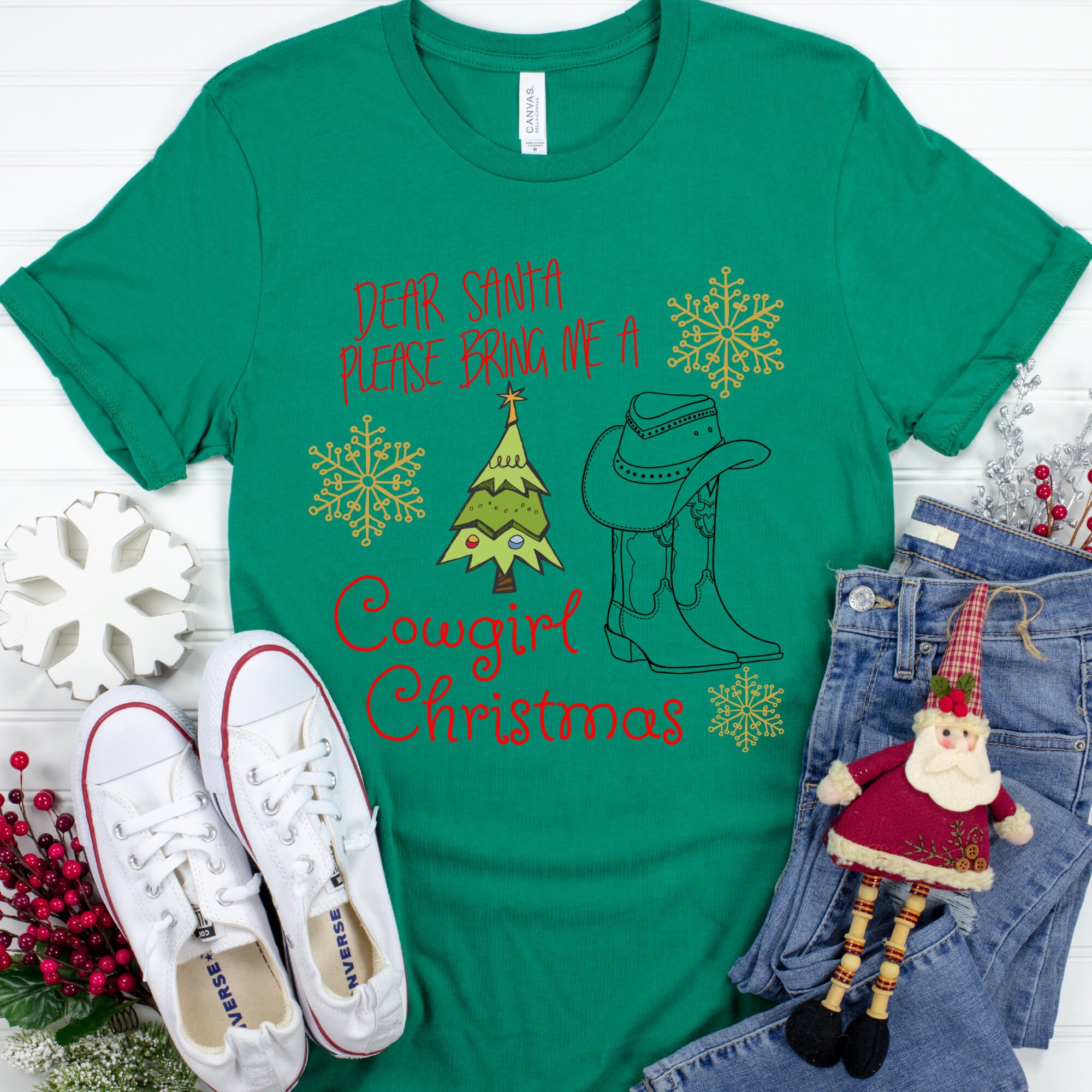 Cowgirl Christmas Shirt 