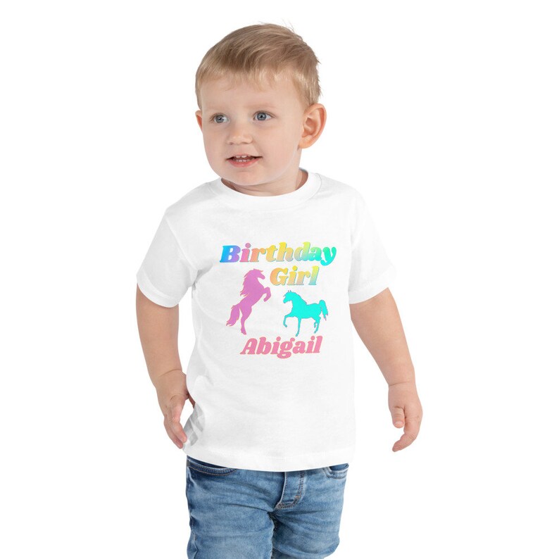 Personalized Horse Birthday Shirt Custom Pony Lover Gift for Etsy