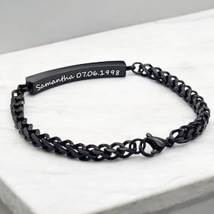 Personalized Cremation Jewelry for Human Ashes, Ashes Bracelet for Men, Urn Bracelet for Ashes, Cremation Bracelet Dad Mom