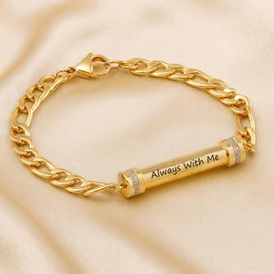 Personalized Cremation Jewelry for Human Ashes, Ashes Bracelet, Urn Bracelet for Ashes, Cremation Bracelet Dad Mom