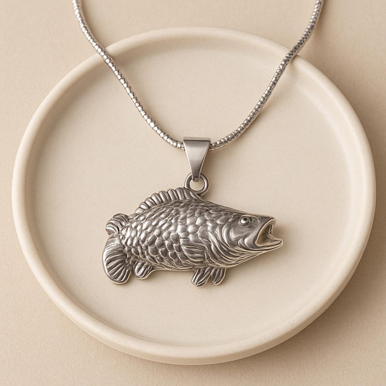 Firsh Urn Necklace For Human Ashes Urns Cremation Jewelry Fish Ashes Necklace Personalized Ashes Jewelry Includes Funnel Kit And Bag image 7