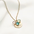 Grandma Necklace, Custom Birthstones With Grandkids Birth Month Gift for Grandmother, Gift For Grandma Jewelry, Christmas Gifts For Grandma