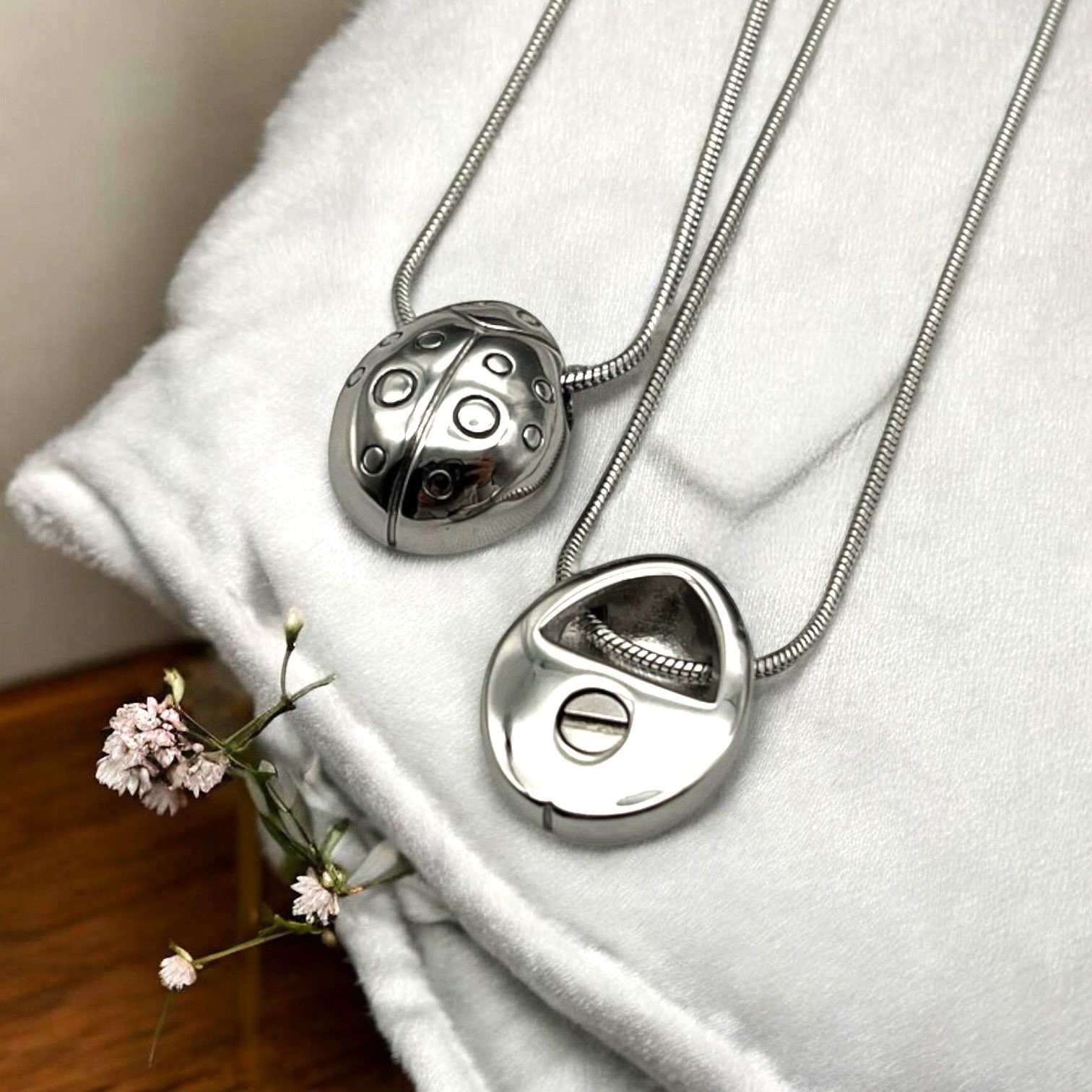 Personalized Lady Bug Cremation Jewelry for Ashes ashes Holder for Men Women urn Necklace for Ashes Ladybug Cremation Necklace Mom Baby Etsy