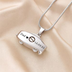 Firsh Urn Necklace For Human Ashes Urns Cremation Jewelry Fish Ashes Necklace Personalized Ashes Jewelry Includes Funnel Kit And Bag image 2