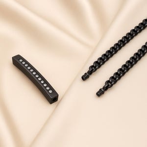 Joyería personalizada para cenizas humanas, pulsera para cenizas para hombres, pulsera para urna de cenizas, pulsera de cremación para papá y mamá. imagen 3