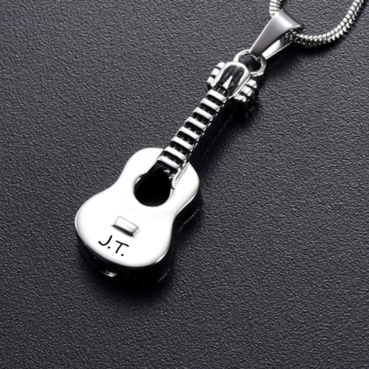 Guitar urn necklace online