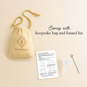 Cremation Jewelry Urn Necklace Ashes Necklace Cremation Jewelry For Men Personalized Wrench Ashes Keepsake - Includes Funnel Kit And Bag image 10