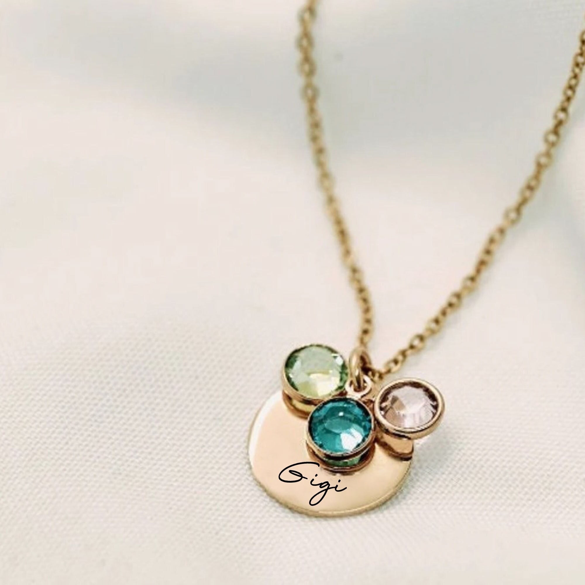 Gold Gigi Necklace - Etsy Gold Gigi Necklace - Etsy