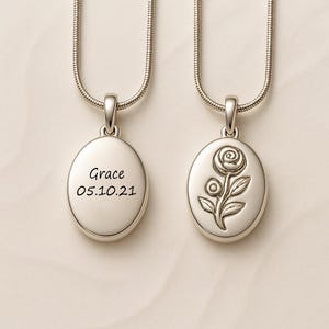 Urns For Human Ashes Mourning Jewelry Ashes Necklace Jewelry Urn For Ashes Custom Cremation Jewelry Urn Necklace Included Funnel Kit And Bag image 5