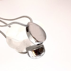 Custom Teardrop Cremation Jewelry for Ashes • Custom Pet Urn Necklace • Memorial Necklace • With Free Funnel Kit