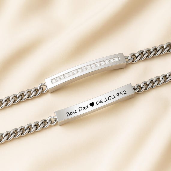 Personalized Cremation Jewelry for Human Ashes, Ashes Bracelet for Men, Urn Bracelet for Ashes, Cremation Bracelet Dad Mom