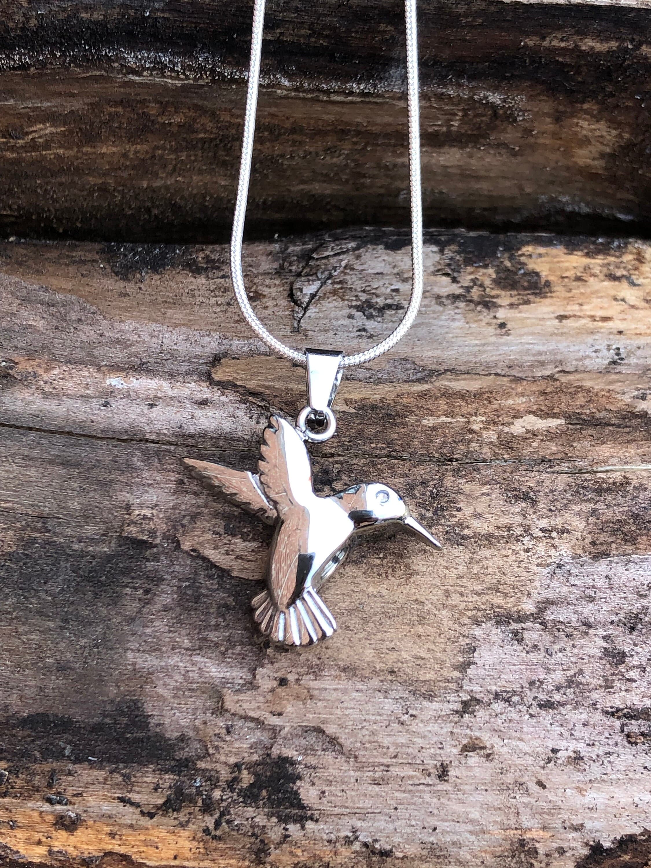 Personalized Hummingbird Cremation Jewelry for Ashesashes Etsy