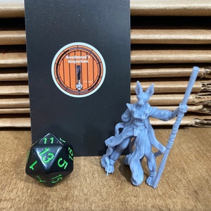 Master Mao, Catfolk Monk Printed Obsession Tabletop & RPG Miniature image 4