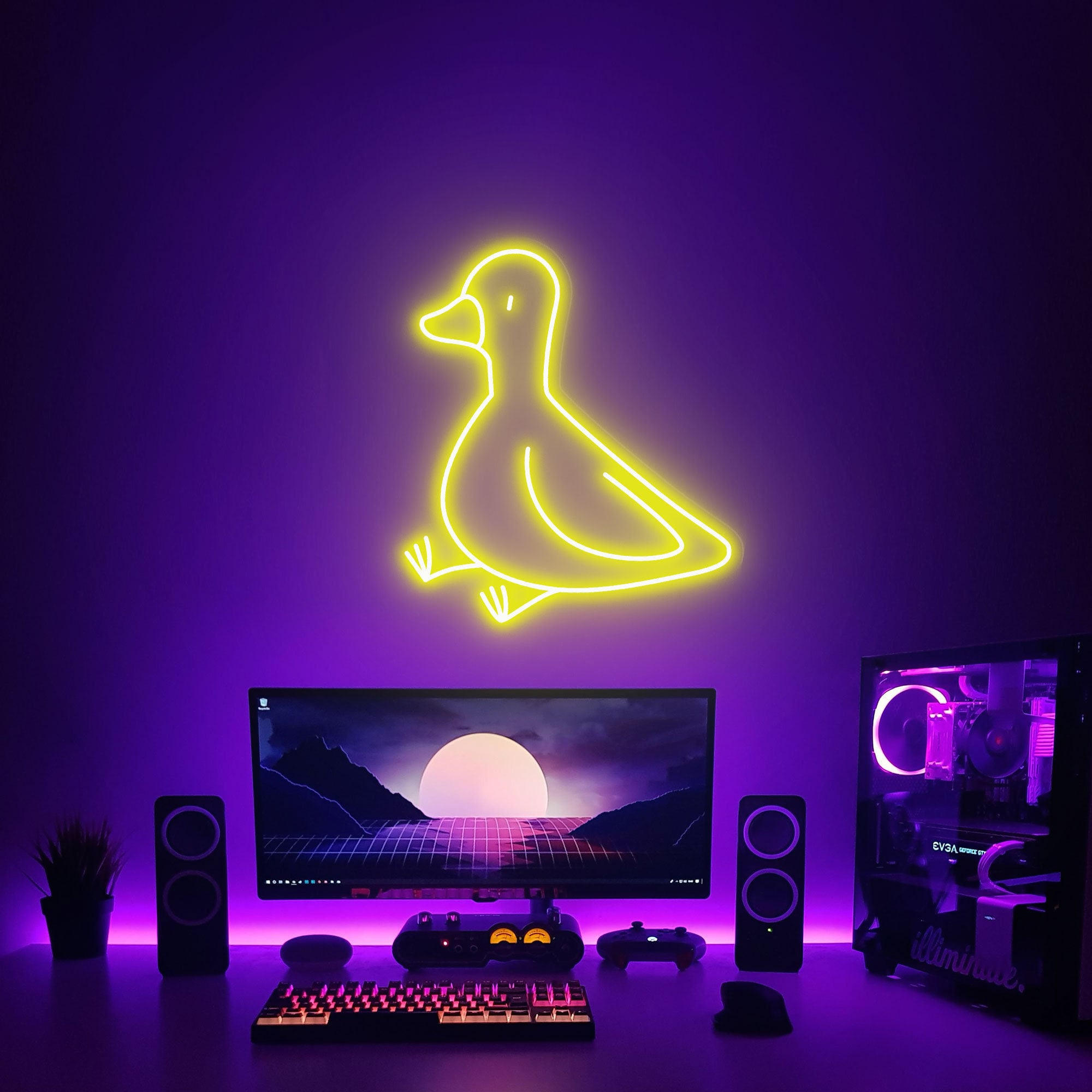 Duck Neon Sign - Etsy