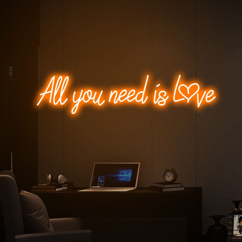 【サイン入り】Paul Smith / All you need is love All You Need is Love Neon Sign ,custom Neon Signs for Home Wedding