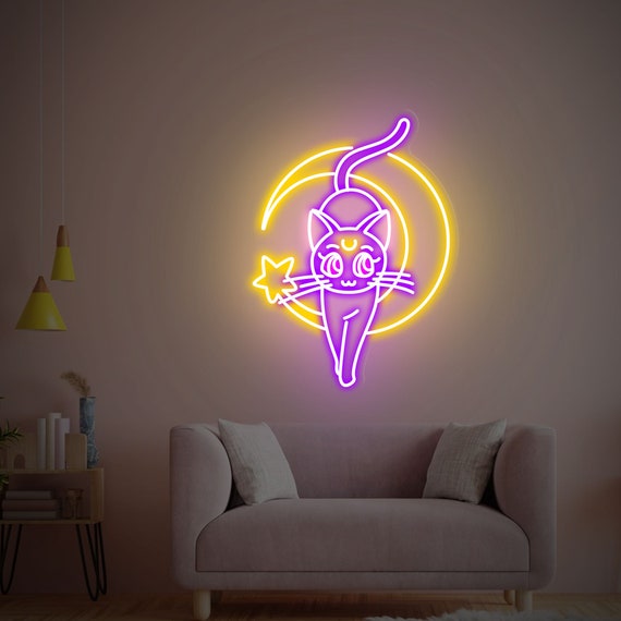 Kaw Neon Sign Led Anime Neon Sign Custom Neon Sign Kaw Wall Art Atmosphere  Light Party Sign Single Girl Party Gifts for Teens - Etsy