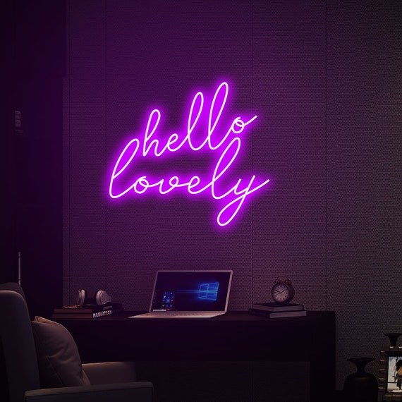 Custom neon signs etsy deals