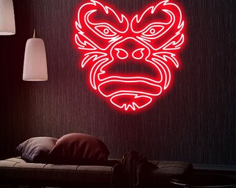 Neon best sale gorilla lamp