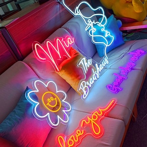 Custom Waterproof LED Neon Sign: Personalized Logo, Business Decor