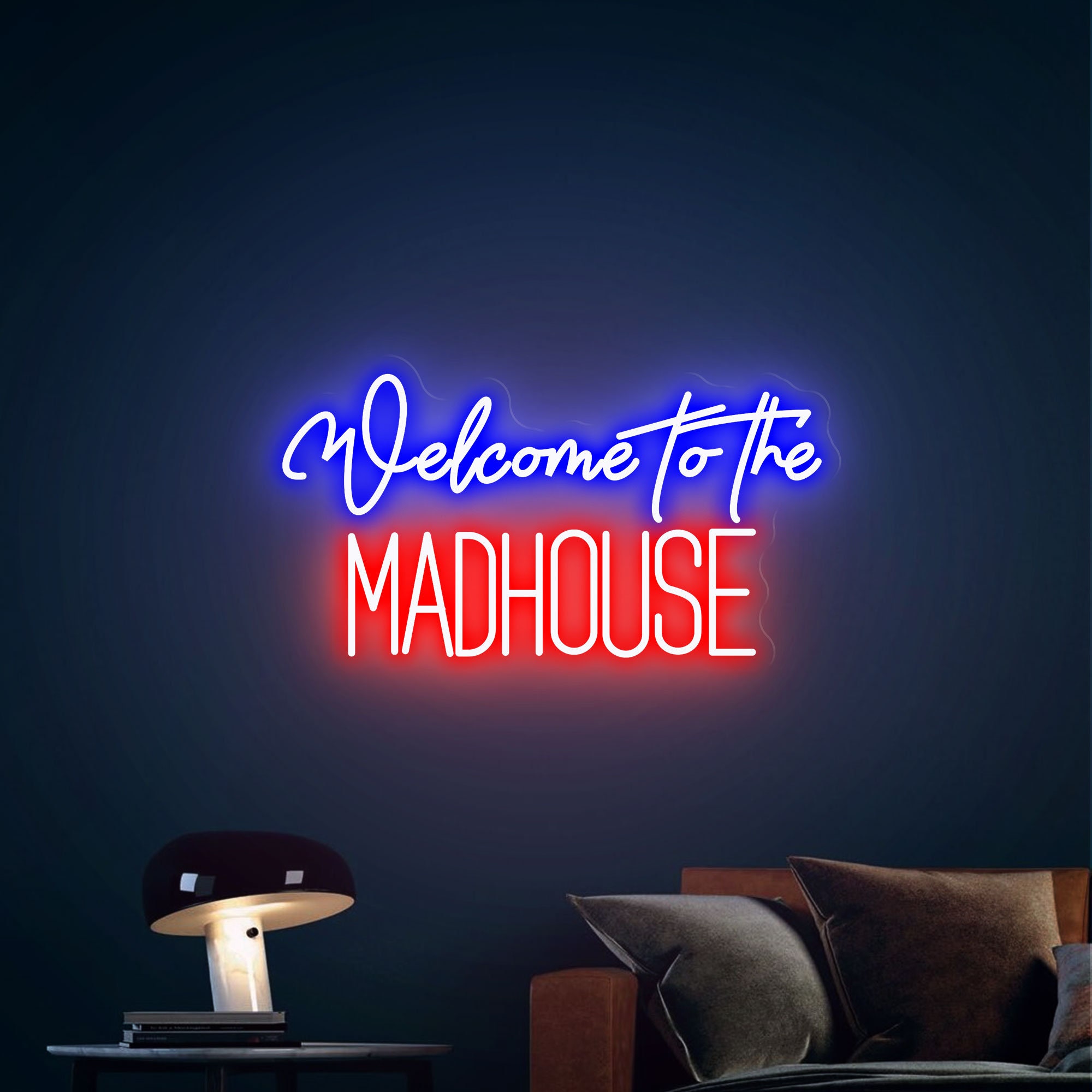 Welcome to the Madhouse Doormat Mad House Mat Coir Floor Door Mat Indoor/outdoor  Doormat Welcome Mat Housewarming Gift 60x40cm 
