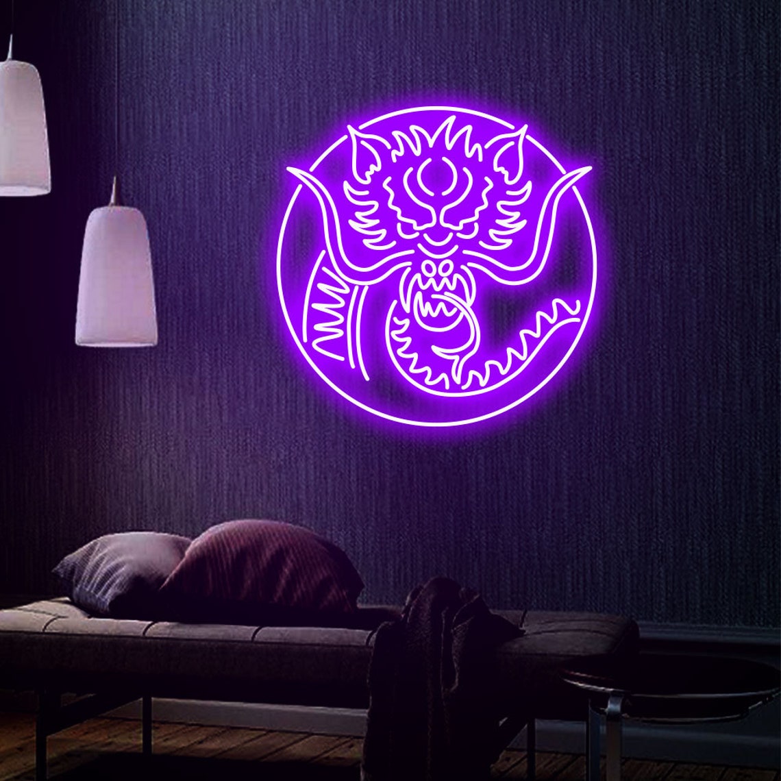 Chinese Dragon Neon Sign custom Neon Signs for Home Etsy