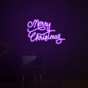 Merry Christmas Neon Sign ,custom LED Neon Signs Light Party Home Decor