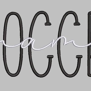 Soccer Mama Embroidery Designs, 3 sizes-8 Formats, Soccer Mama, Embroidery Design, Digital Download