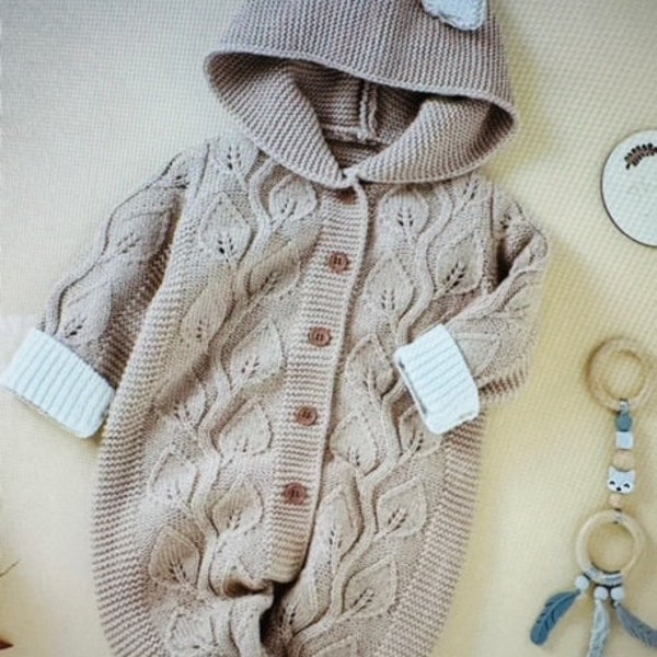 Baby Knit Sweater Romper Long Sleeve Warm Cotton Ribbed kids Dressy Jumpsuit Romper with front Buttons.