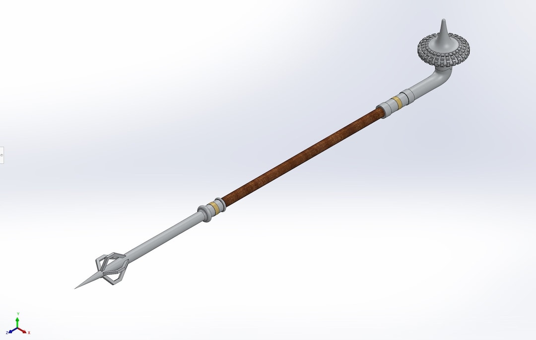 Star Wars Gaffi Stick STL Etsy