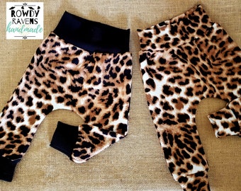 baby animal print leggings