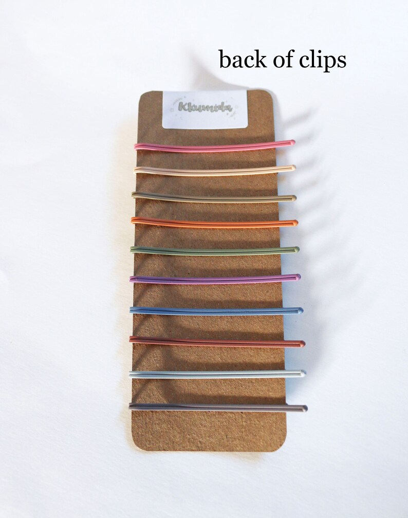 Star Shaped Pastel Hair Clips Wavy Barrettes/Bobby Pins Etsy