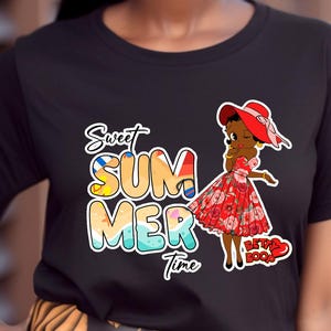 Sweet Summer Shirt, Betty Boop Summer Tshirt, Betty Boop Graphic Tee, Summer Clothing, Beach Shirt, Vacation Shirt, Womens Tshirt Streetwear