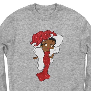 Betty Boop Sweatshirt for Women Betty Boop Graphic Sweatshirt, Valentines Gift for Her, Betty Boop Valentine Sweatshirt, Betty Boop Sweater