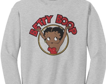 Betty Boop Graphic Sweatshirt, Valentine's Gift