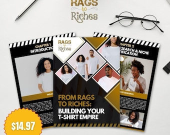 T-Shirt Business Guide: Vom Tellerwäscher zum Reichtum (Digitaler Download)