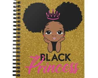 Black Princess Gold Journal
