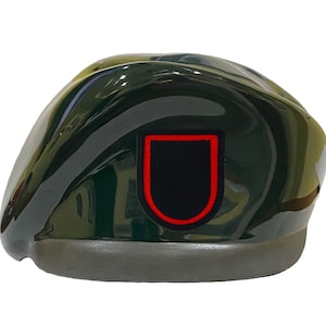 U.S. Army Special Operations Command Africa Ceramic Green Beret With Flash Beret-Veteran Owned Business