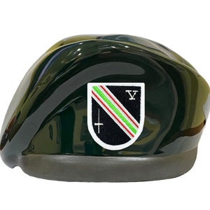 U.S. Army 5th Special Forces Group Afghanistan Ceramic Green Beret With Flash Beret-Veteran Owned Business