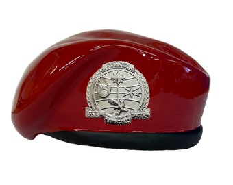 Air Force Special Tactics Officer Military Scarlet Ceramic Beret-Veteran Owned Business